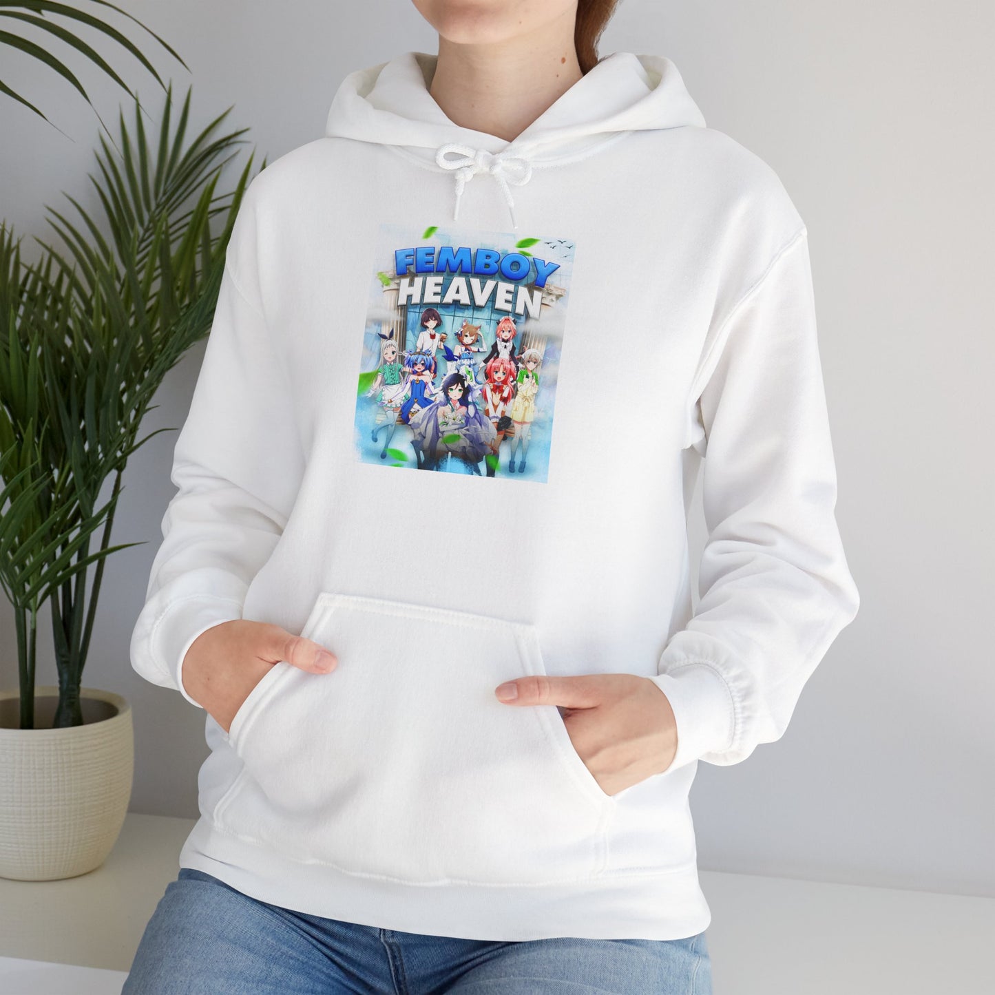 Femboy Heaven Hoodie - Unisex Heavy Blend™ Sweatshirt